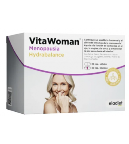 Vitawoman Menopausa Hydrabalance - 30+30 Cápsulas - Eladiet